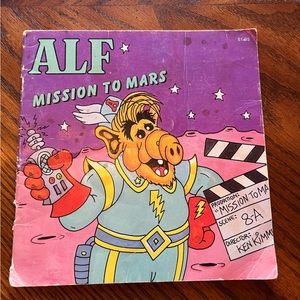 ALF Mission to Mars book | based on the 1980’s television sitcom